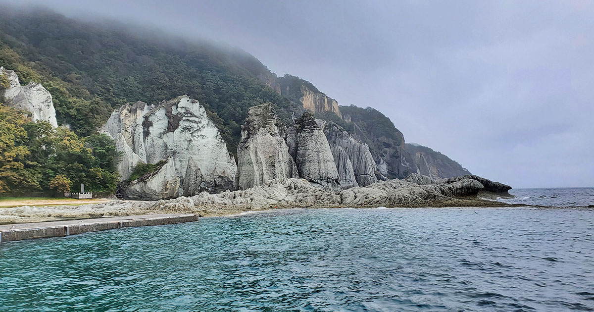 仏ヶ浦の絶景