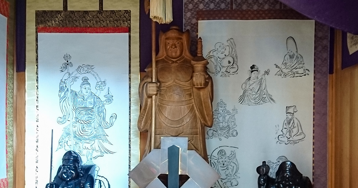 津軽七福神の毘沙門天