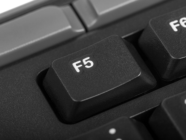 キーボードのF5ボタン